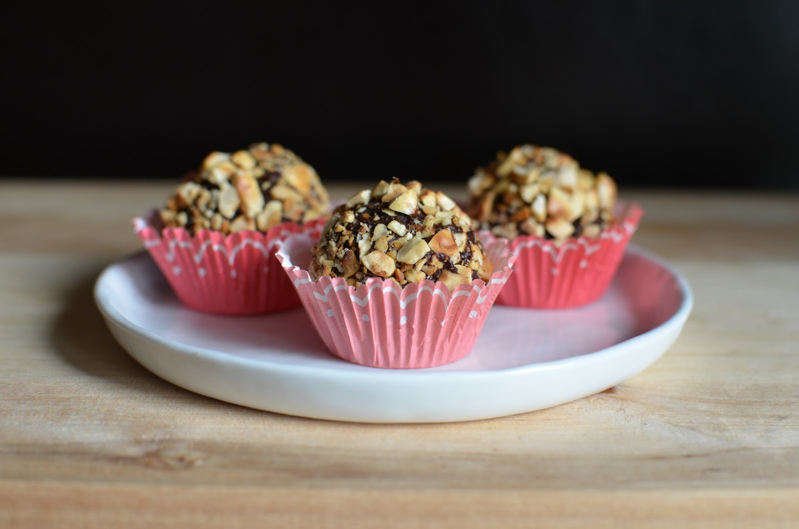 Playing with Flour Hazelnut truffles