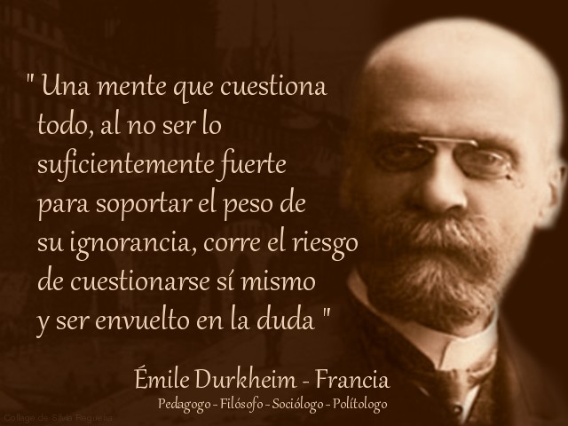 Hombres Celebres: ÉMILE DURKHEIM - FRANCIA