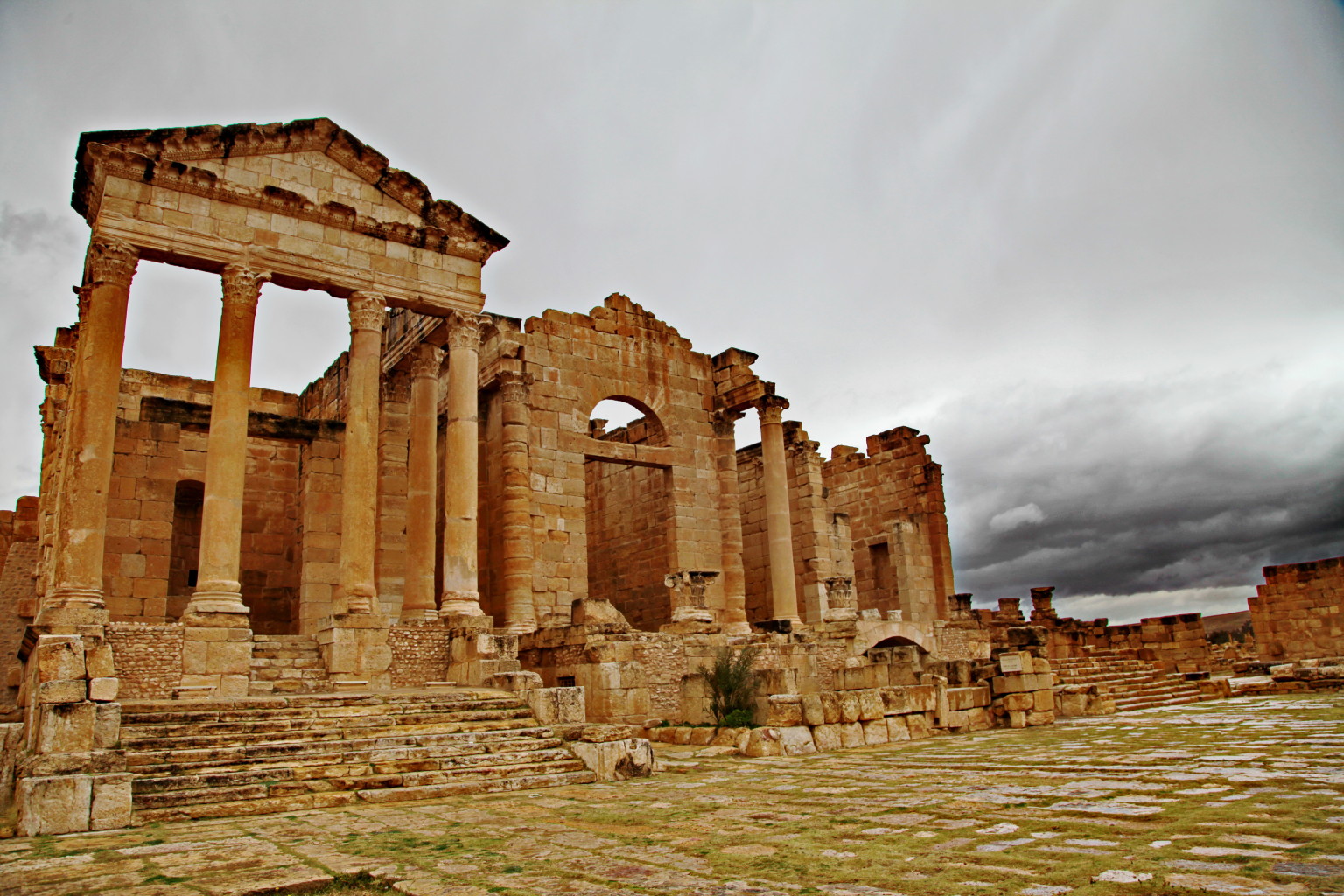 Ruines romains en Tunesie