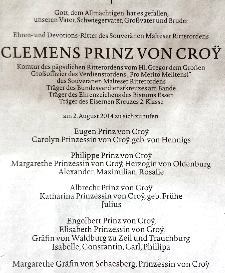 Kybersetzung Ein Blog Namen Die Man Nur In Den Todesanzeigen