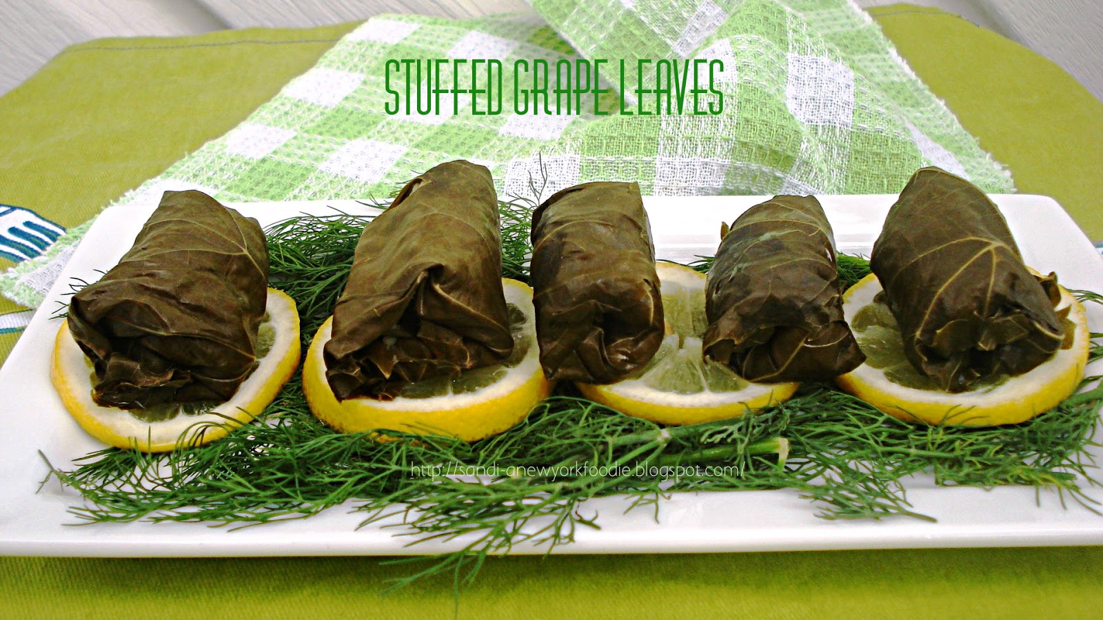 Dolmas (Stuffed Grape Leaves) A New York Foodie