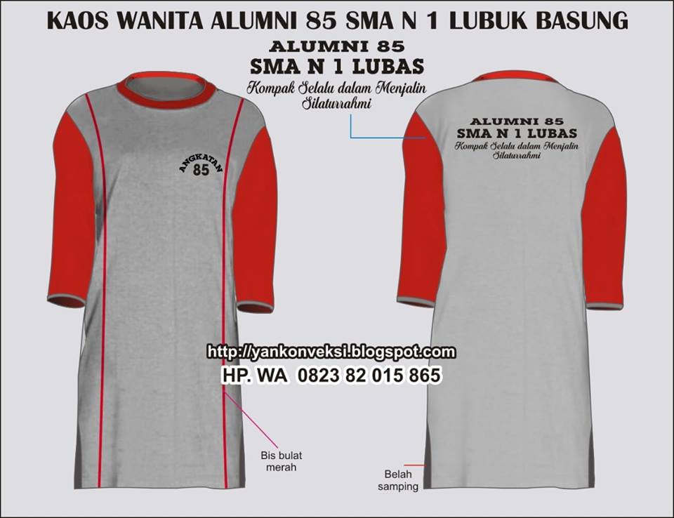 KAOS ALUMNI SMA WANITA