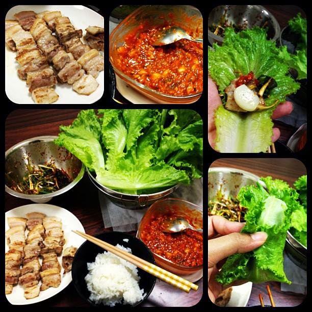 [ENG] Korean BBQ Samgyeopsal Party The Midnight Snack