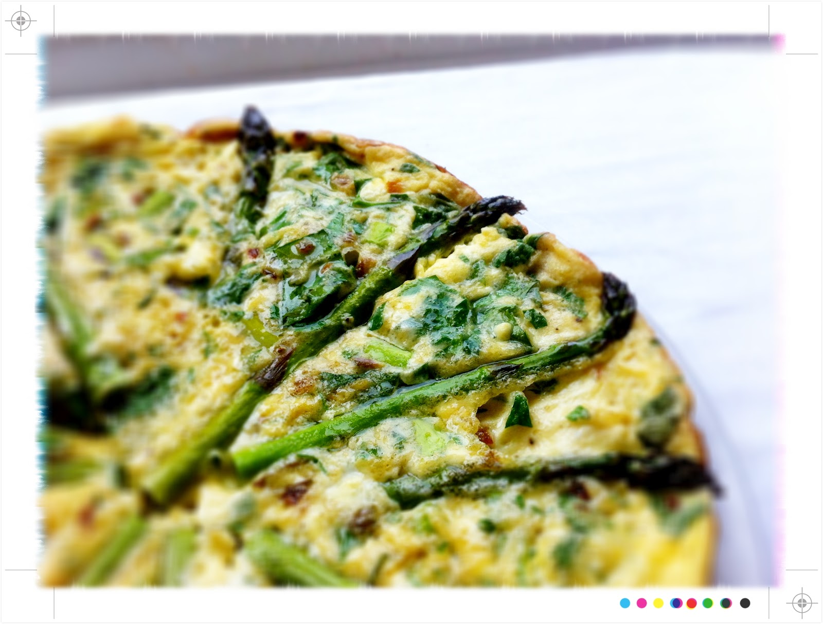 Toast In Season Asparagus & Herb Frittata