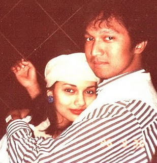 Newly Wed Ikang Fawzi and Marissa Haque, Roma, Italia, Sept 1986