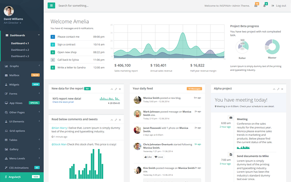 22 free download inspinia responsive admin bootstrap theme v2 0