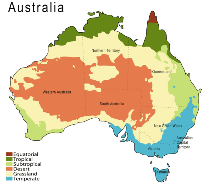Geografie Australia