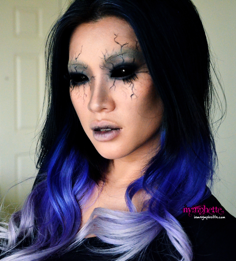 Tattoo and Hair Inspiration for the New Year! Sweet - Blue Halloween Makeup Tattoo and Hair Inspiration for the New Year! Sweet - Blue Halloween Makeup