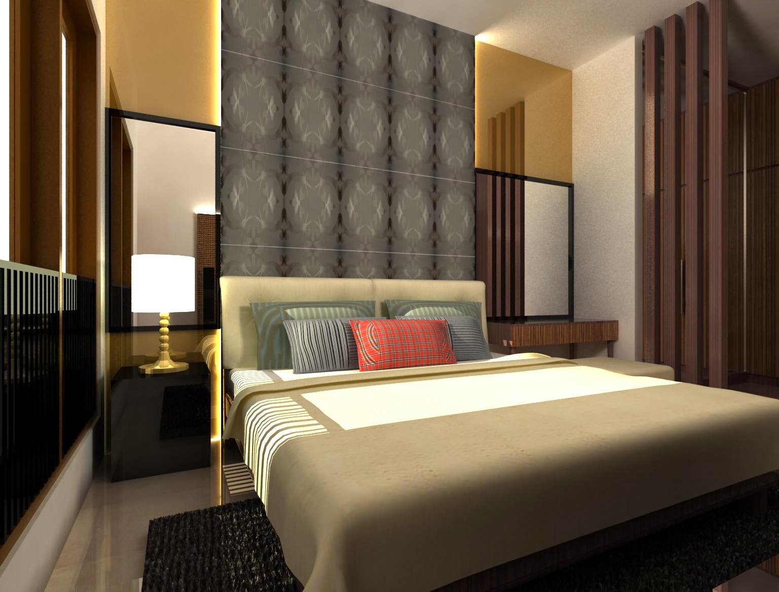 Contoh Desain Kamar Tidur Minimalis Terbaru 2014