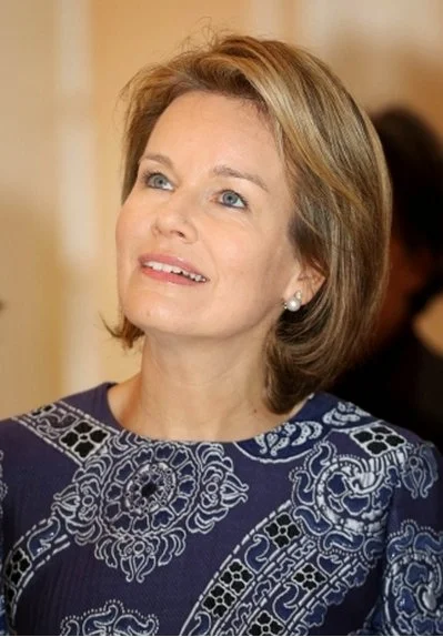 Queen Mathilde of Belgium visited the exhibition “Design Derby Holland-Belgium” at the Design Museum in Gent