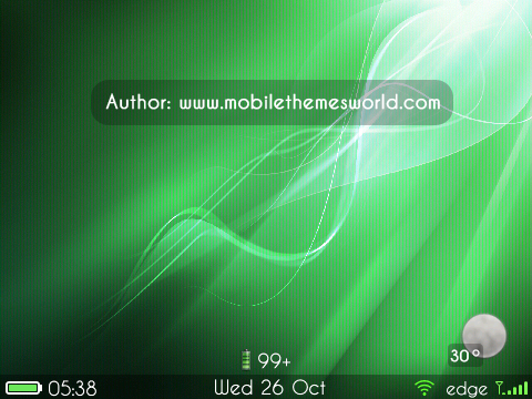BlackBerryOS theme for