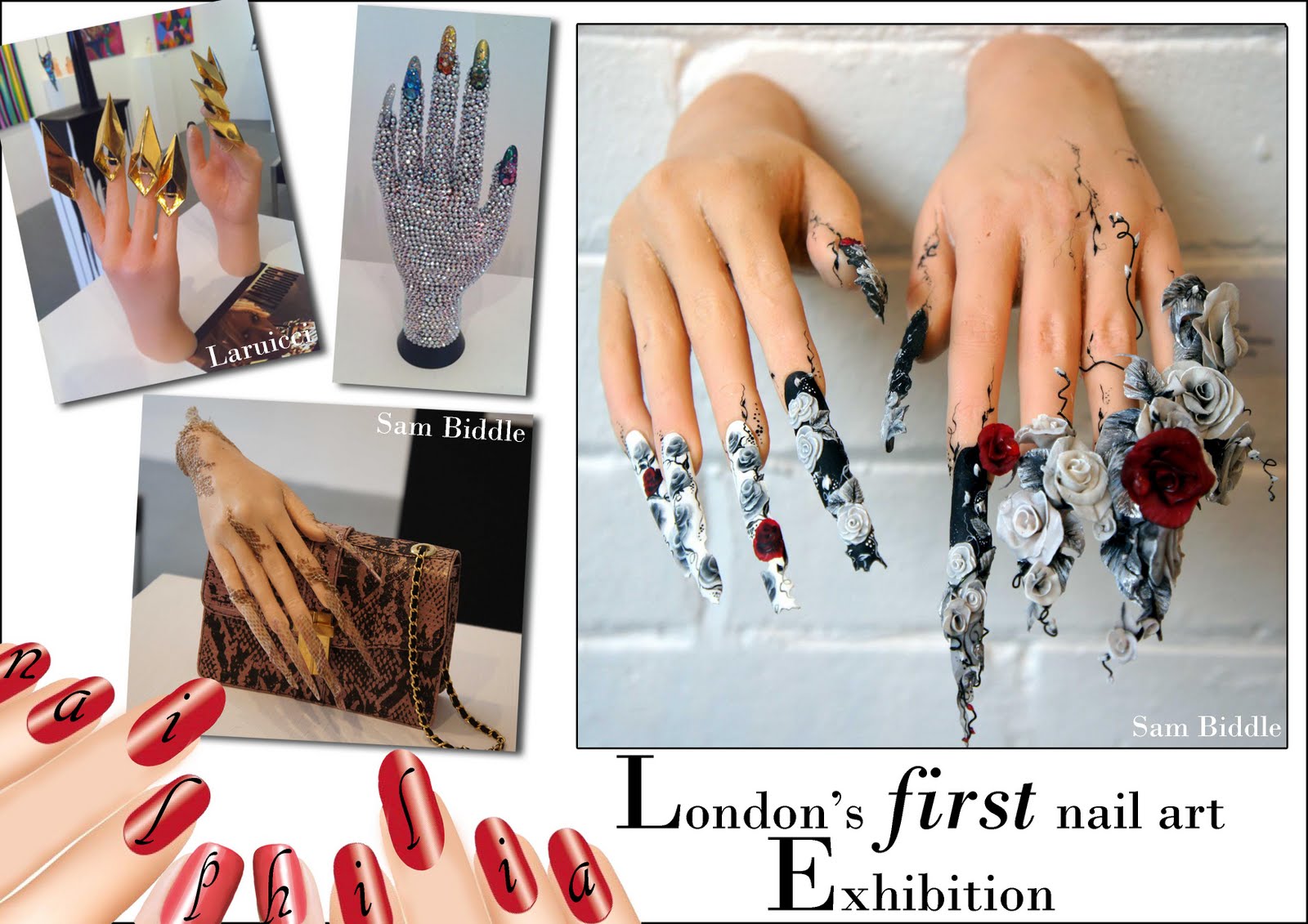 NAILPHILIA LONDON'S FIRST NAIL ART EXHIBITION by SarahHayley Owen