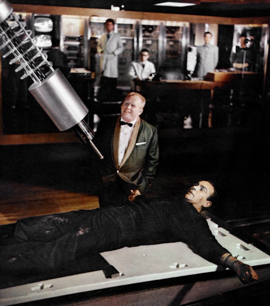 Either way, Goldfinger is one of the great Bond villains, an adversary 