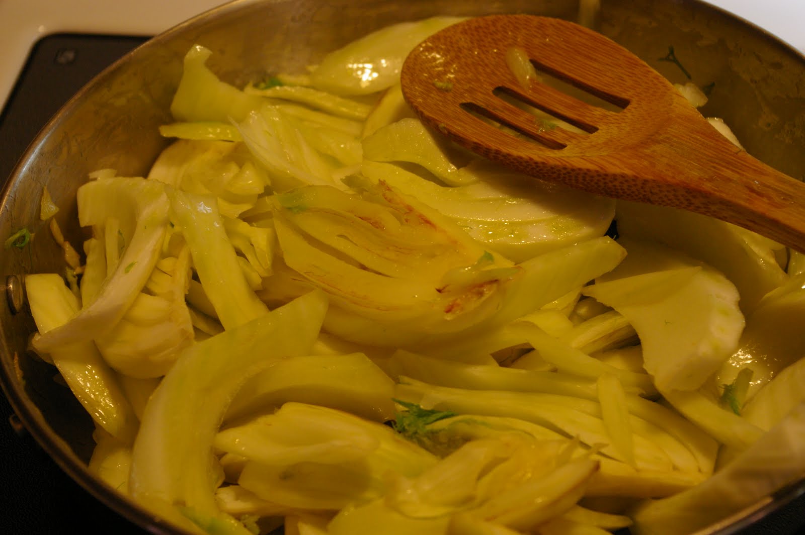 The Worthy Cook Braised Fennel with White Wine & Cream