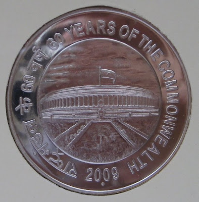 60 years commonwealth 100 rupee rev