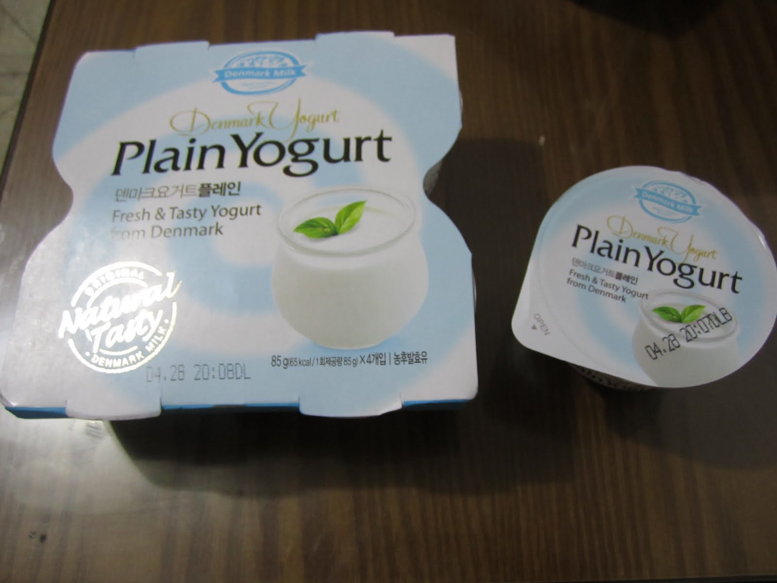 Mel in South Korea Plain Yogurt in Korea