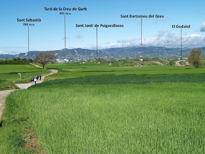 La Plana des de l'ermita de La Damunt La Plana des de l'ermita de La Damunt