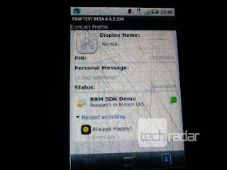Blackberry Messager for Android