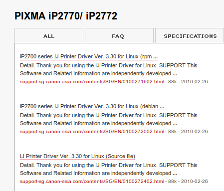 Featured image of post Canon Ip2770 Driver Download In the results choose the best match for your pc and operating system