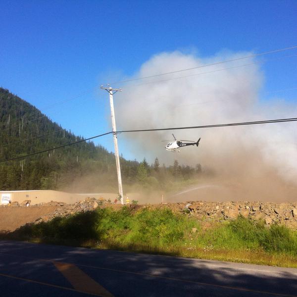 North Coast Review Port Edward Fire Rescue respond to major fire in