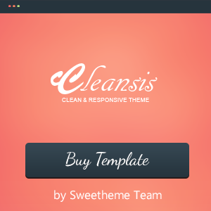 Cleansis Blogger Template