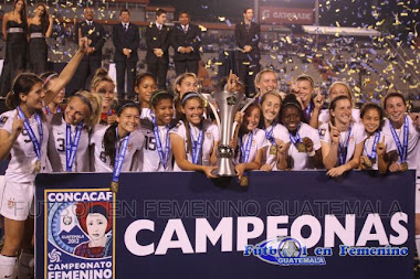 ESTADOS UNIDOS CAMPEONAS DEL PREMUNDIAL FEMENINO SUB 17 CONCACAF AÑO 2012