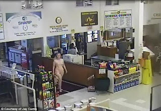 New York Woman Naked Stores Photos & Video