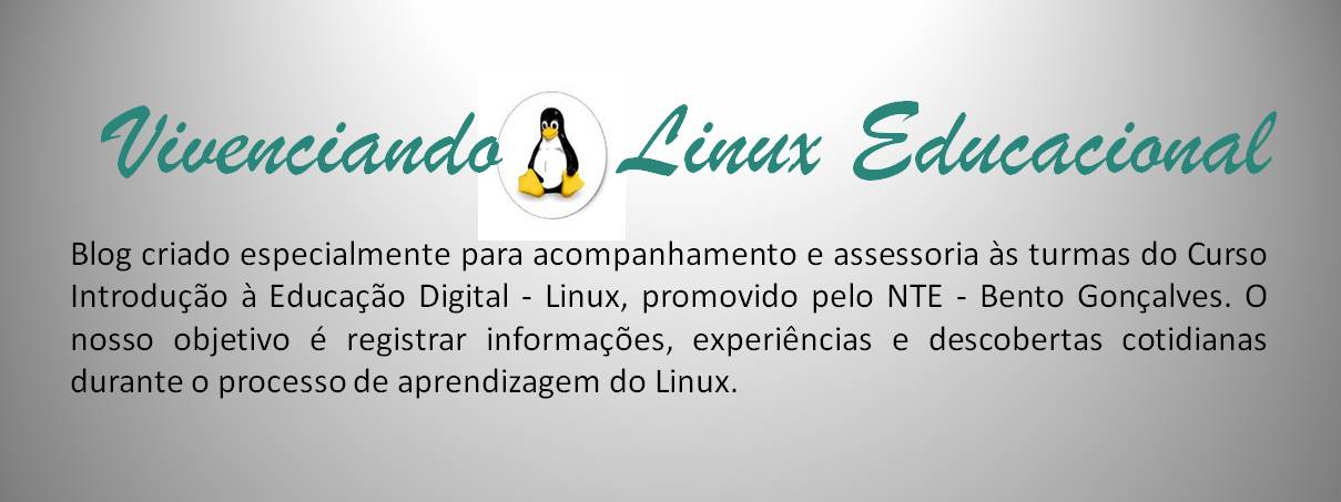 Vivenciando o Linux Educacional