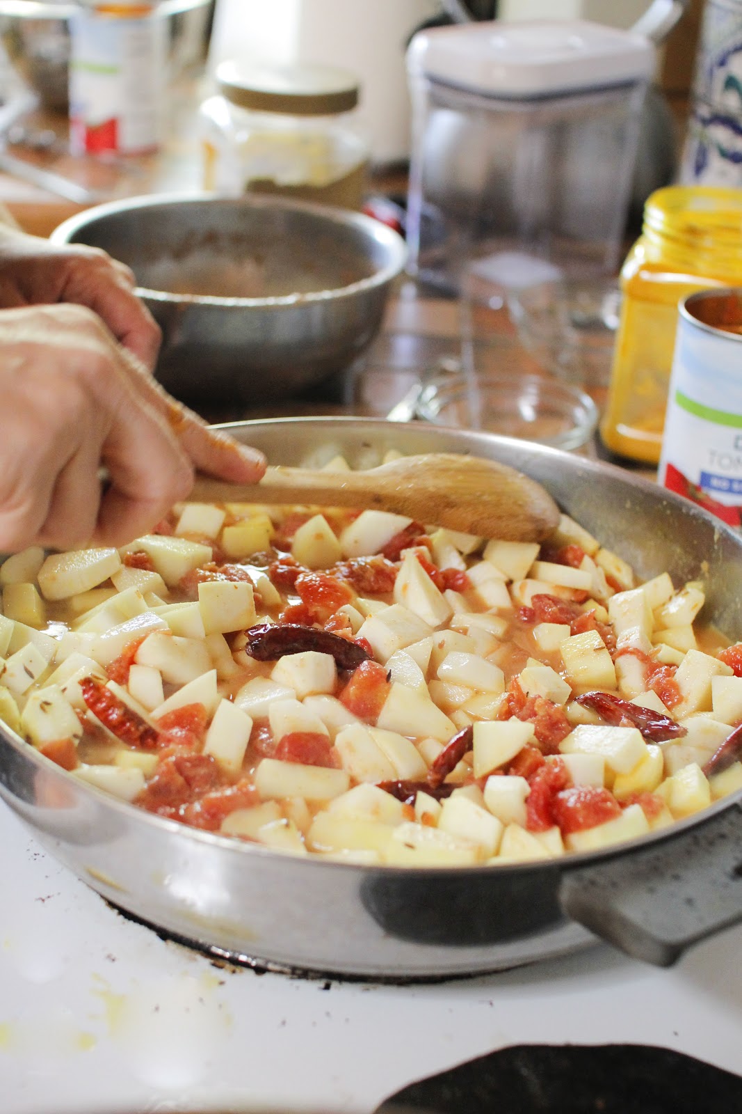 The Colors Of Indian Cooking NIce and Easy Holiday Turnips With Cumin