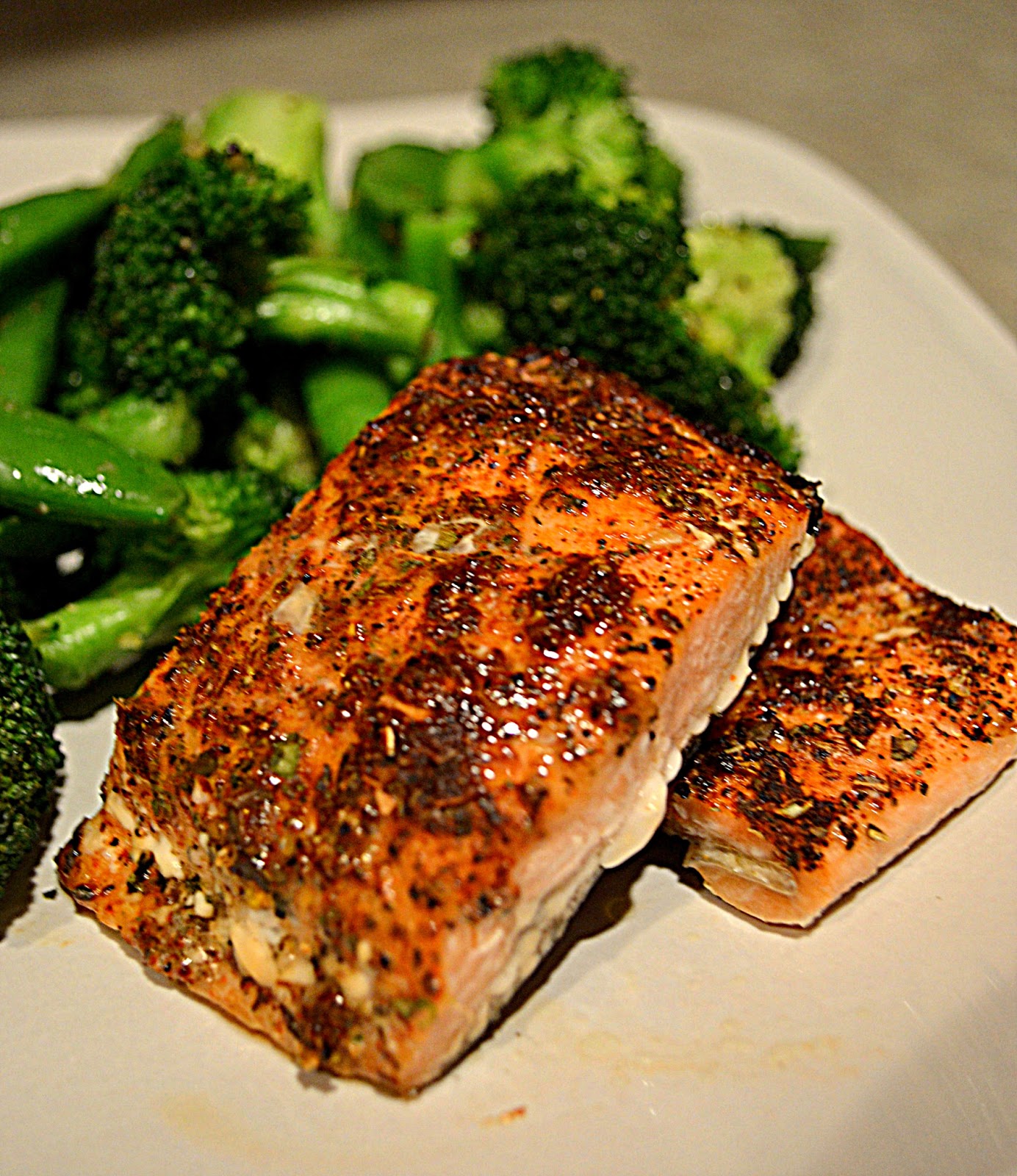 Cooking With Toots Blackened Salmon