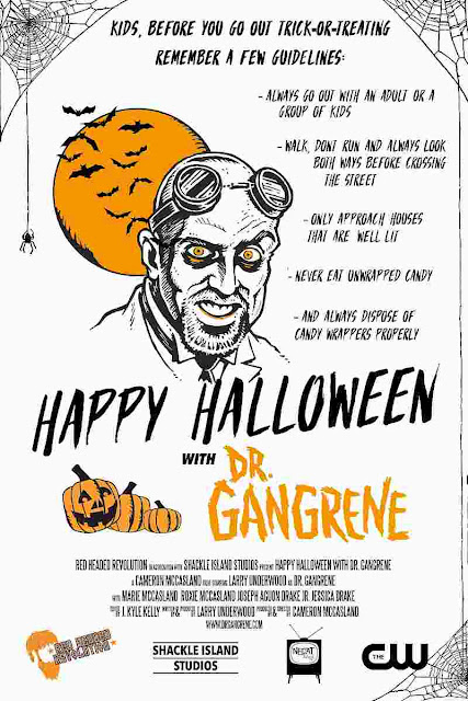 Happy Halloween with Dr. Gangrene poster