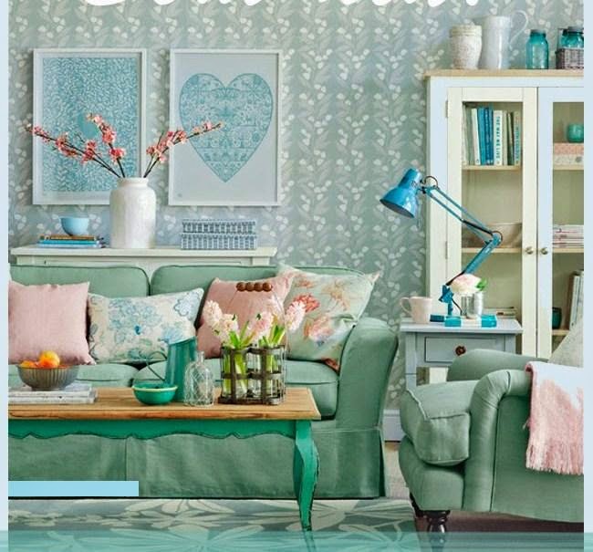 EV DEKORASYON HOBİ Dekorasyonda nane yeşili