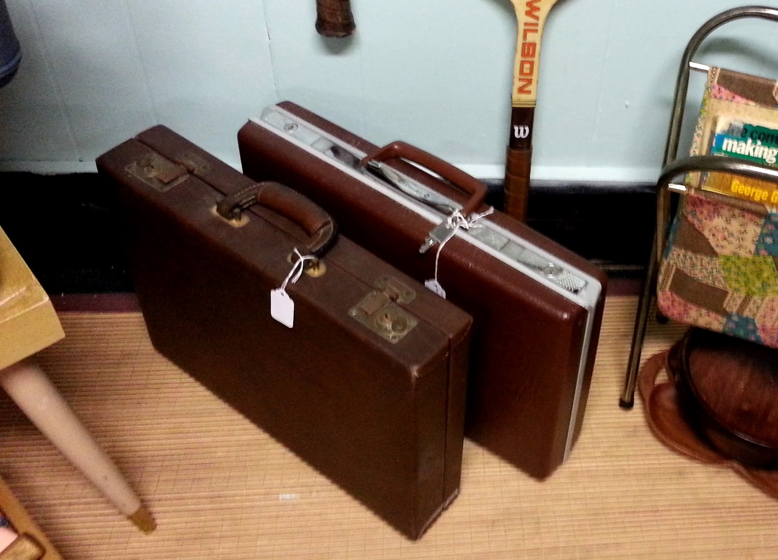 old briefcases