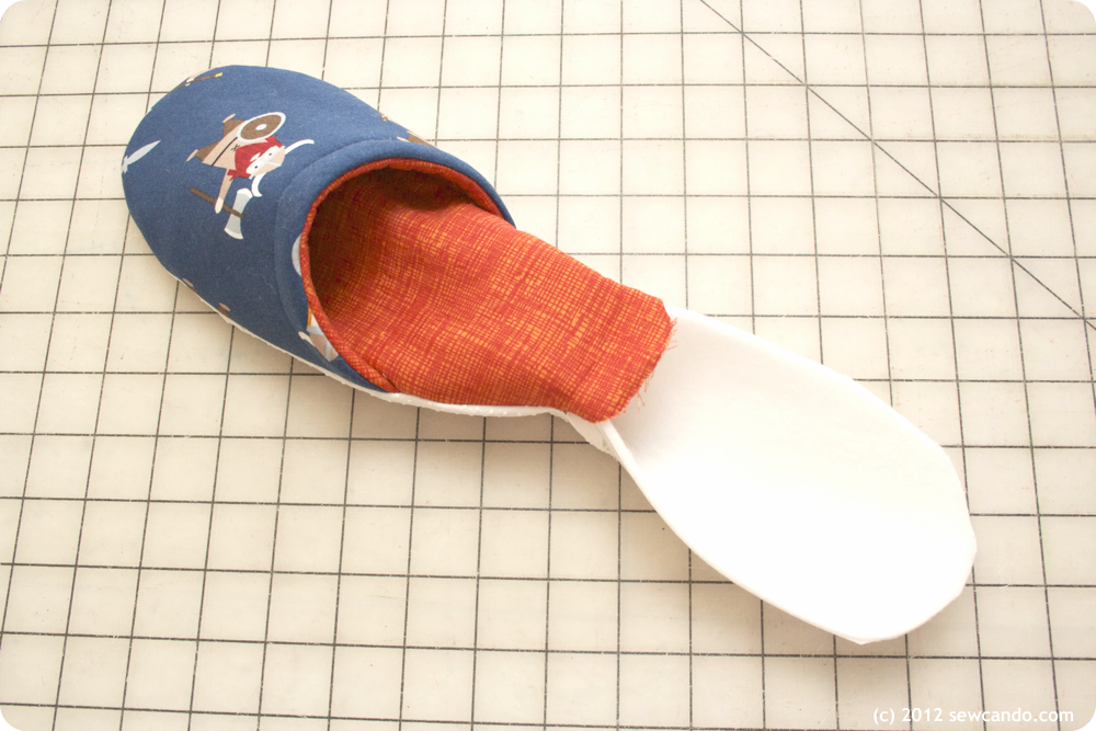 Sew Can Do Making SlipOn Slippers A HowTo