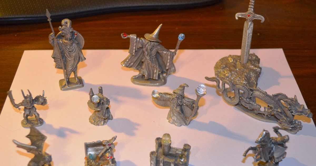 Gothridge Manor eBay Pewter Figurines
