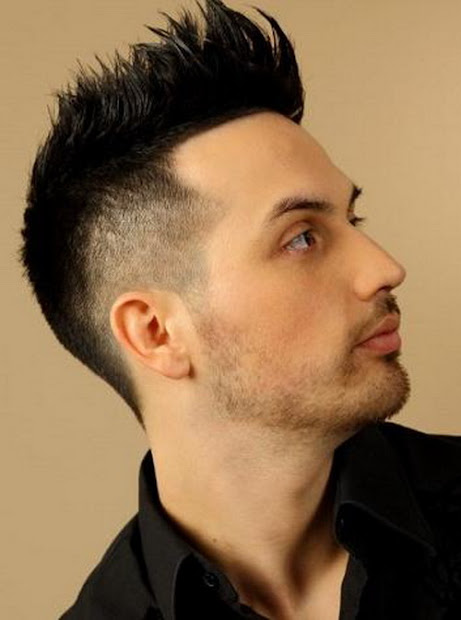 mohawk haircut 2013 man black