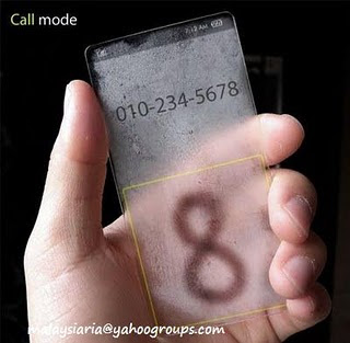 Windows Mobile Phone Transparent Version
