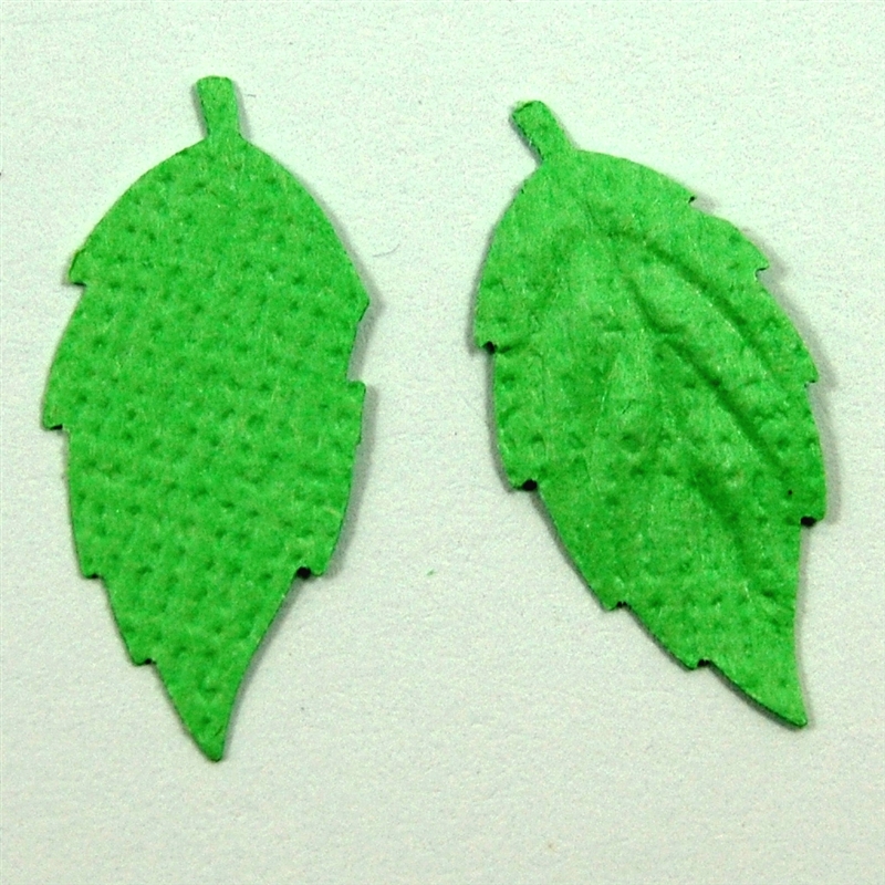 embossed leaf