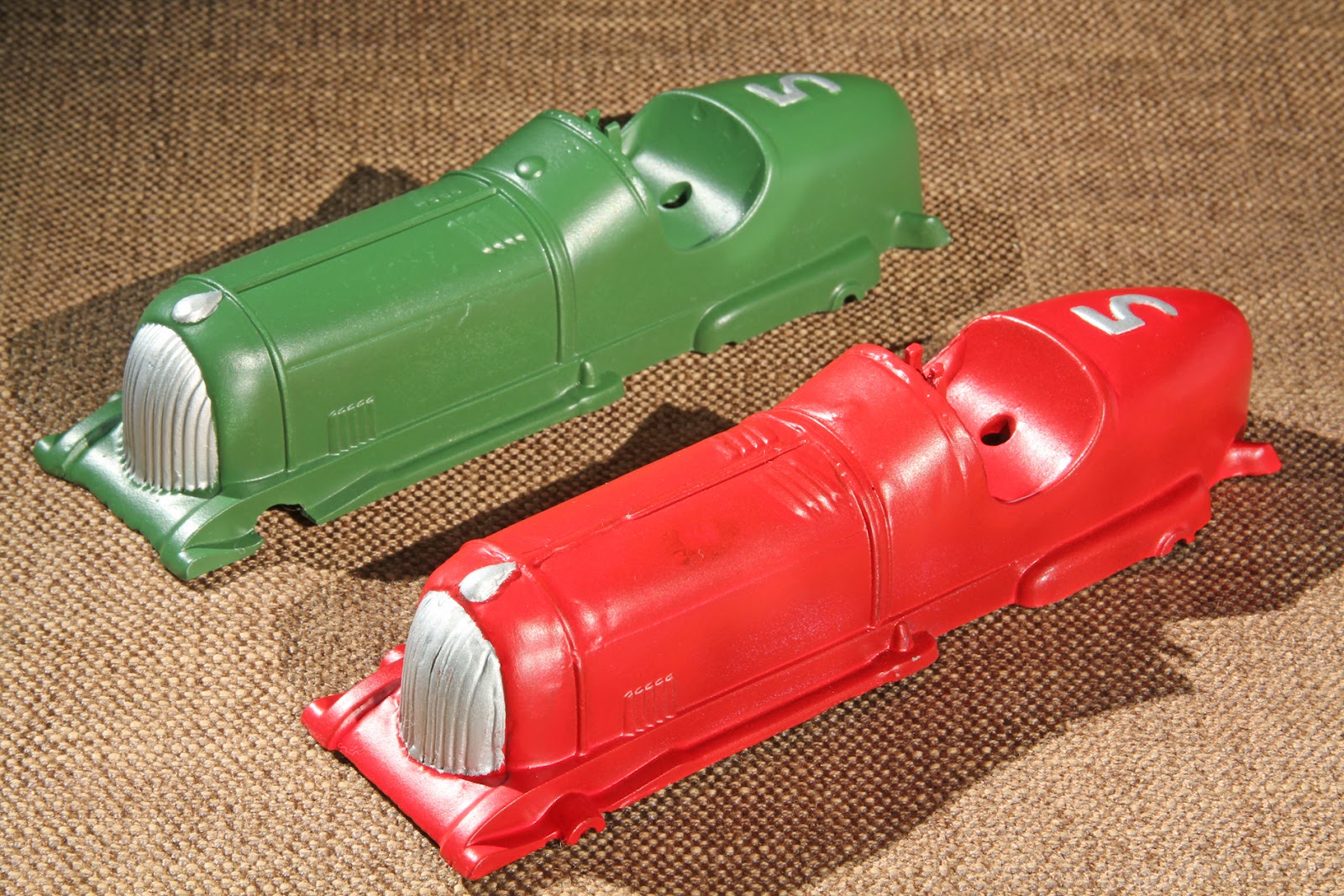 Old Antique Toys Hubey Racers Restoration Continues