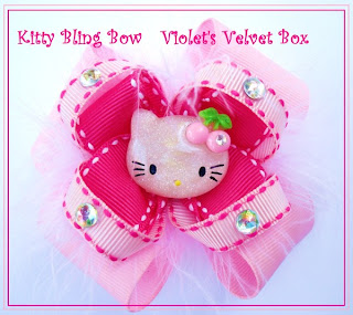 Hello Kitty hair bow accessory