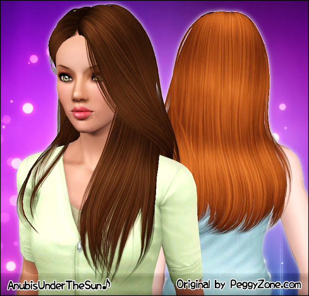 anubis - sims stuff peggy hair