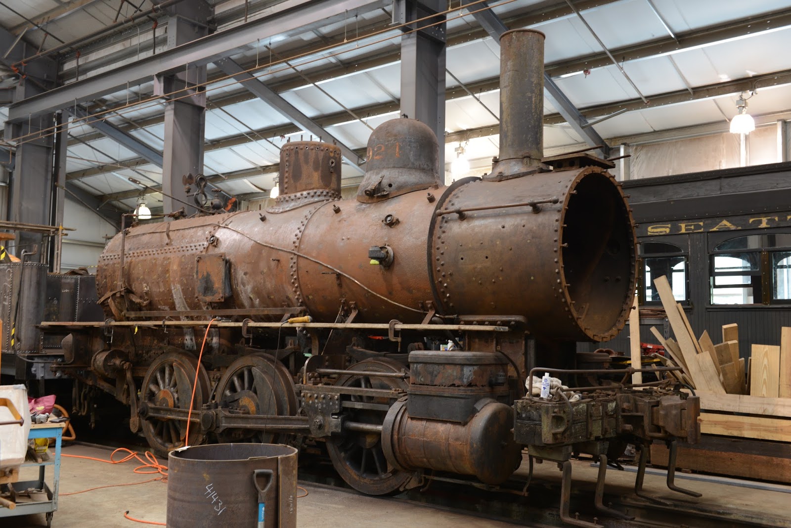 Northwest Railway Museum Blog Engineering the 924 boiler