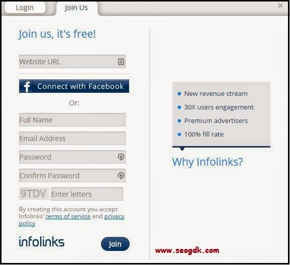 Infolinks Ad Network