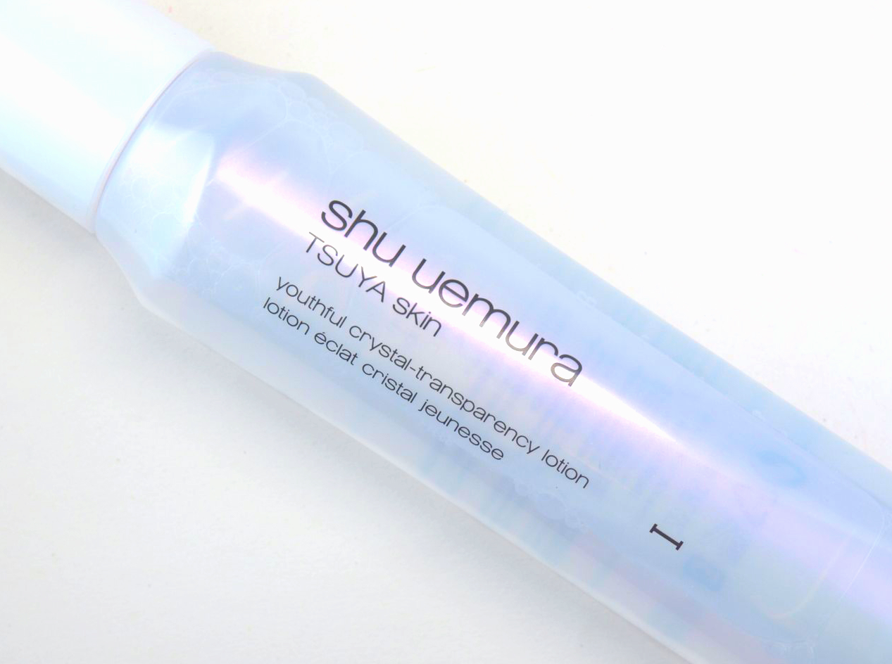 Shu Uemura Tsuya Skin Youthful Crystal-Transparency Lotion I: Review 