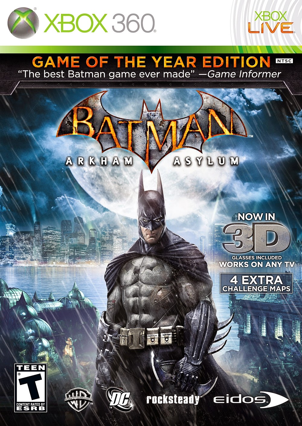 Batman: Arkham Asylum GOTY + Tradução PT-BR (JTAG/RGH)