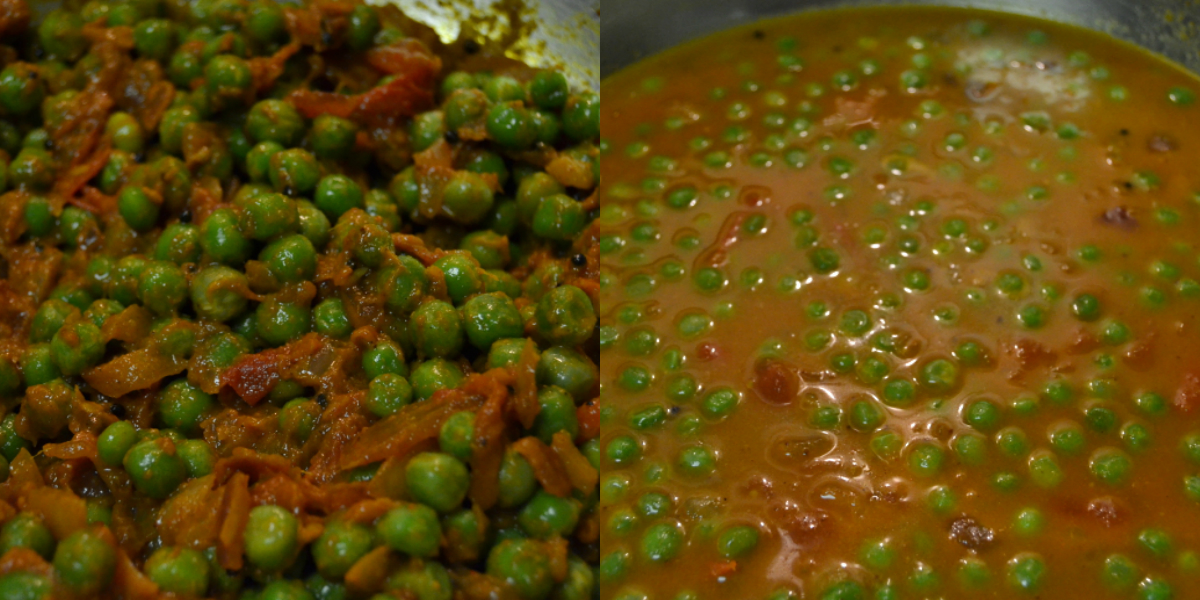 Green Peas Masala How To Make Kerala Style Green Peas Masala Forks