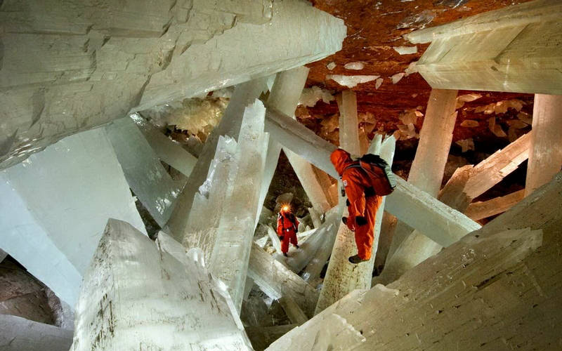 Wallpapers Unlimited Crystal Cave in Mexico