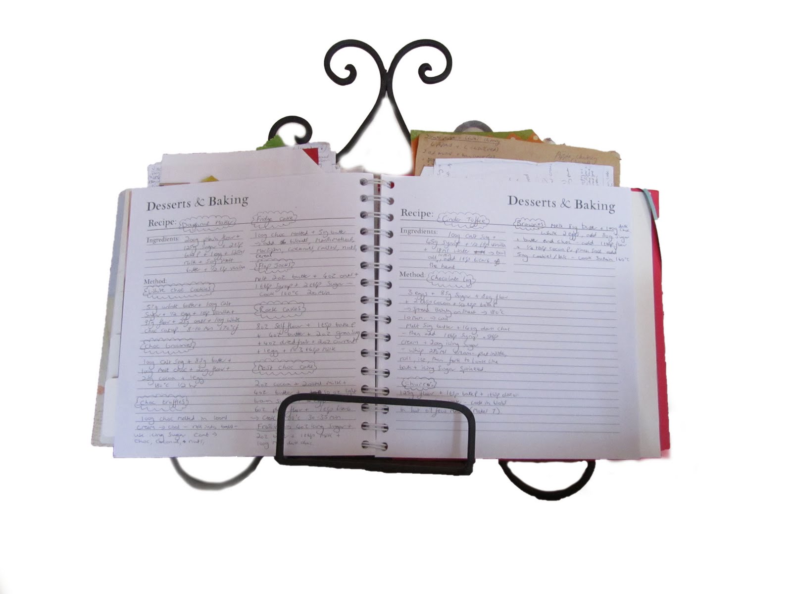 Surf Jewels Recipe book stand