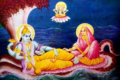 Lord Shri Vishnu & Laxmi