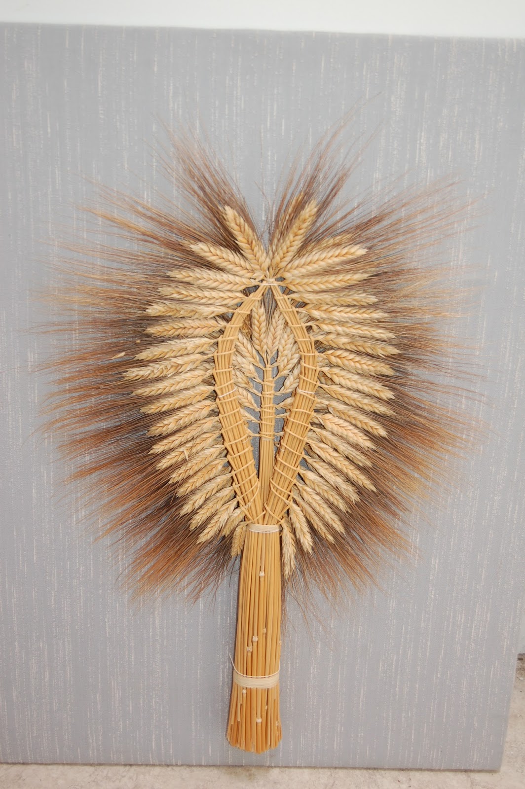 Beautiful Straw Art loans from Gillian Nott Museum of Witchcraft and Magic